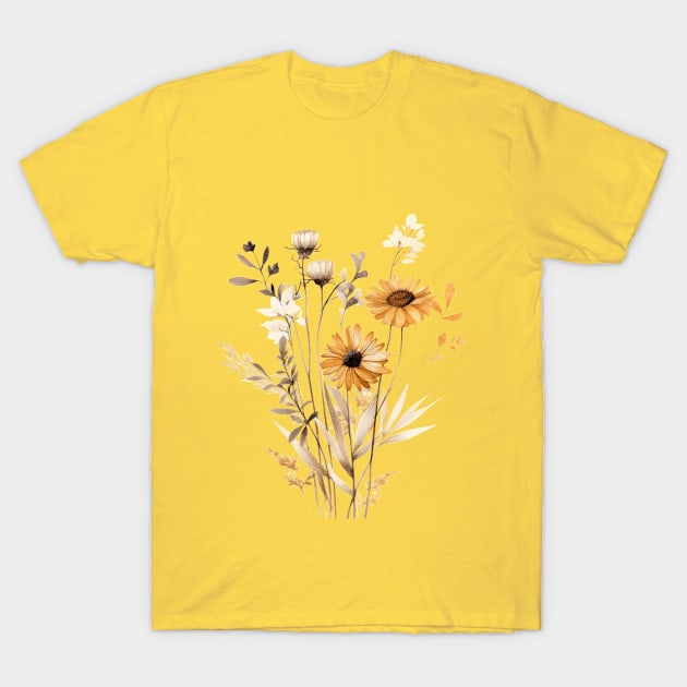 Flowerstalk T-Shirt by MinxogynistMedia